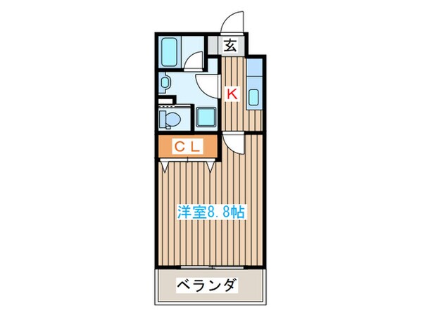 リビングステージ木町通の物件間取画像